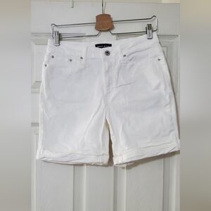 DKNY Women's White Bermudas